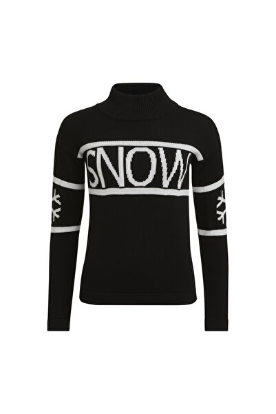 Kelly Pulover de damă Snow Black