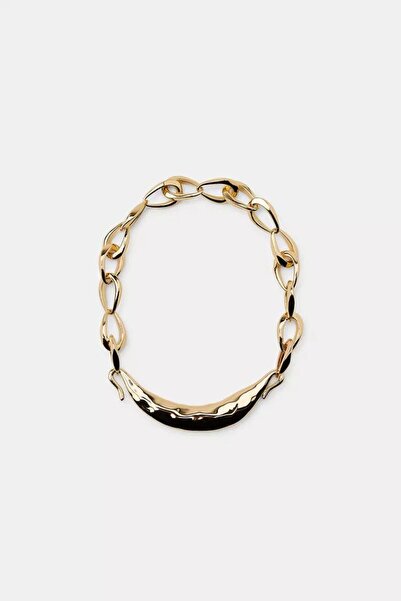 Unzilee Brand Model Gold Chain Necklace