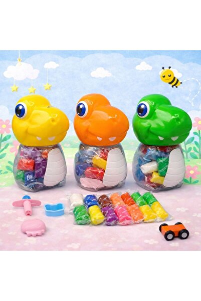 Zenorius Plastilina Colorata pentru Copii 12 Culori/set cu Accesorii de Model...