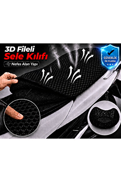 Vi Caro Husa scaun motocicletei SYM Allo 125 Husa scaun cu plasa 3D Protectie...