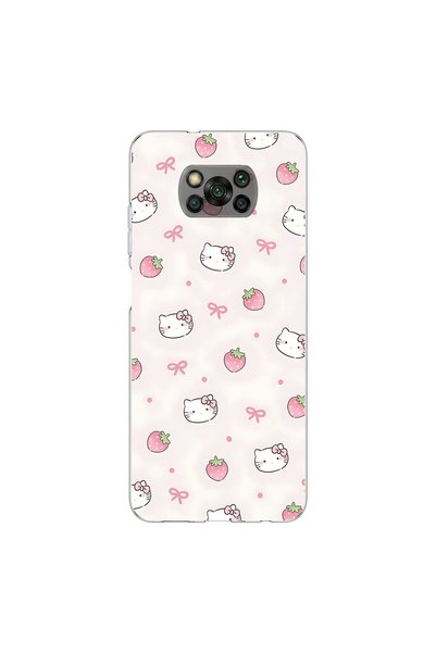 PPKin Poco X3 Nfc Compatible Minies 2 Design Transparent Case