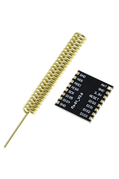 Voltaj 433MHz 10km Menzilli Ra-01 LoRa Modülü SX1278