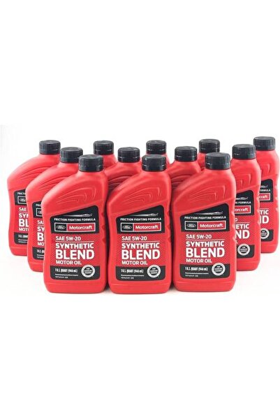 MOTORCRAFT American Oil 5W20 Savings Package 12 Cans