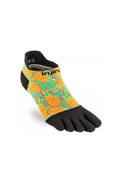injinji SPECTRUM WOMEN'S RUN LIGHTWEIGHT NO SHOW COOLMAX - XS/S - برتقالي
