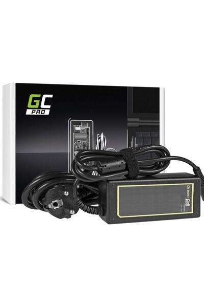 Greencell Green Cell PRO AD15P Laptop Charger, Compatible with HP, Black