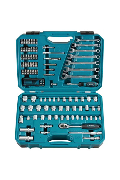 Makita E-06616 Комплект от 120 части аксесоари за инструменти с тресчотка, вл...