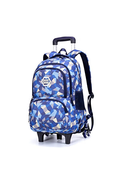 GGEROU Rolling Backpack for Boys Girls Trolley School Bag Wheels Backpack Lug...
