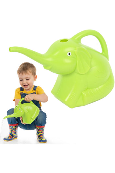 Goliat Recipient decorativ Elefant Verde 1L