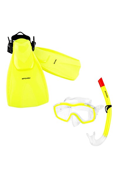 Spokey Masca de snorkeling Bojko cu snorkel și labe de înot, Mărimea 32/35 L
