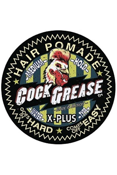 Grease Cock Grease, X Plus, Πομάδα για styling μαλλιών, Ματ φινίρισμα, Μέτριο...