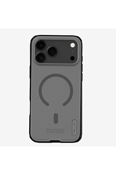 Nillkin Супер матиран калъф тип  "Щит " Pro MagSafe за iPhone 17 Pro Max, Черен