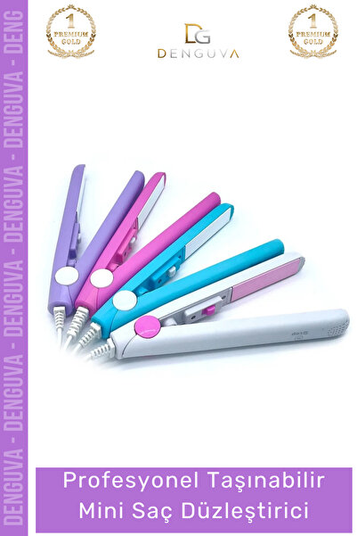 Denguva # Hair Straightener Mini Portable 160 Degree Heat 110 220V 20W Profes...