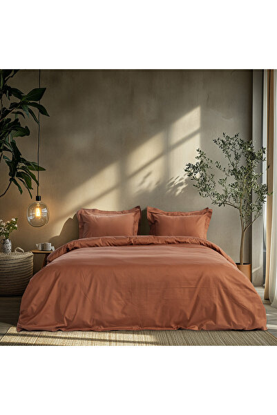 Beauty Home Σετ παπλωματοθήκη υπέρδιπλη Art 1700 Harmony 230x250 Μόκα