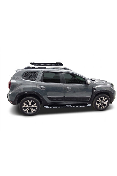 TMZ Garage Dacia Duster 2018-2024 Uyumlu Off Road Demir Yan Basamak Seti | Gü...