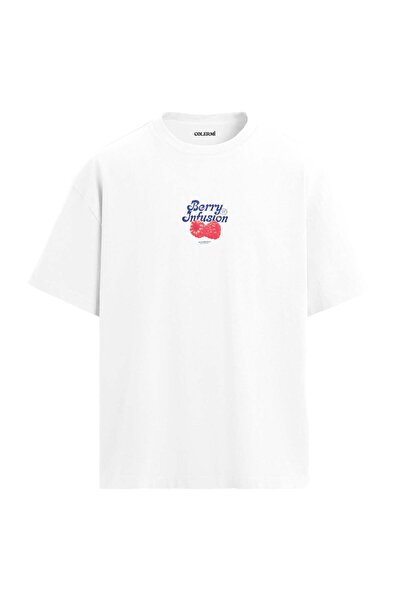 Colermi Berry Infusion Design Oversize T-Shirt