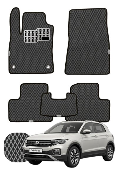UNAL MAT Volkswagen T-Cross 2018 ve sonrası - Özelleştirilebilir Tam Set Prem...