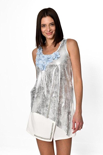 DQMANE Special Design Asymmetrical Blouse