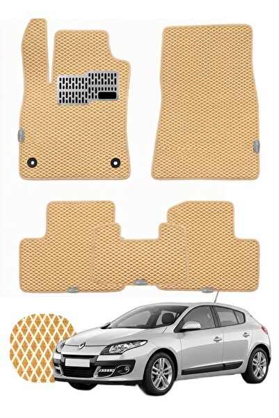 UNAL MAT Renault Megane 3 HB 2008-2016 Özelleştirilebilir Tam Set Premium EVA...