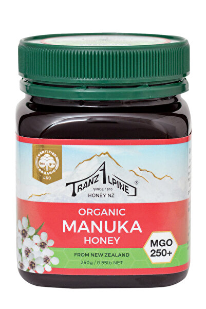 Hoyer Miere de manuka mgo 250+ bio 250g Tranzalpine