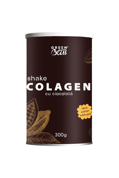 Green Bliss Colagen shake cu ciocolata 300g