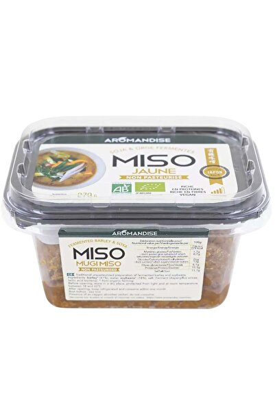 Aromandise Pasta miso galbena bio 270g