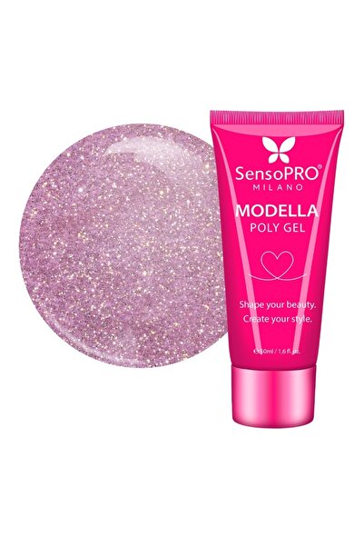 SensoPRO Milano Polygel MODELLA - Taupe Gold, 50ml