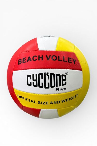 ED KIRTASİYE Cyclone Riva Beach Volley Stitched Volleyball Ball No:5