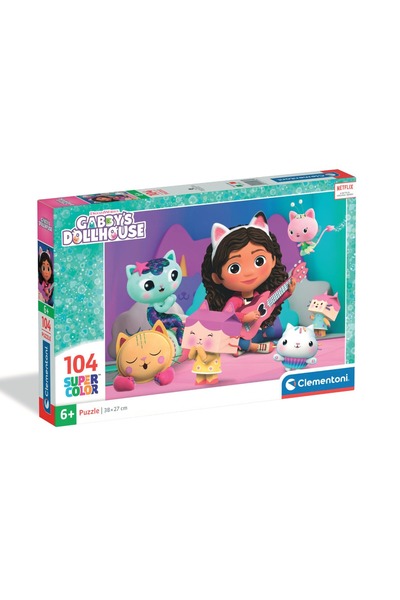 CLEMENTONI Puzzle Clementoni, Gabby's Dollhouse, 104 piese