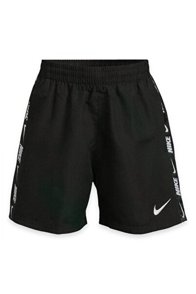 Nike Суим Брейкър Nessg813 Астероид Аоп 4 инча Детски волейболни черни унисек...