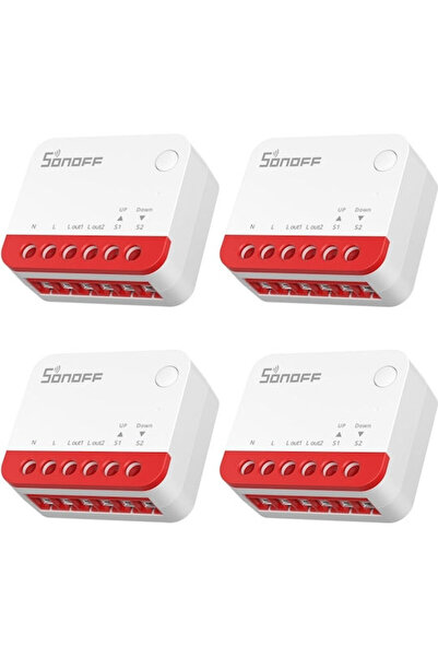 Sonoff Mini-zbrbs Έξυπνος Διακόπτης Wi-Fi & ZigBee 1A Με Ουδέτερο Καλώδιο 4 Τ...