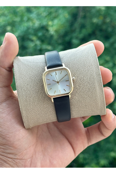 Tulpar ساعة يد نسائية من نيو سيزون تريند بحزام مربع الشكل