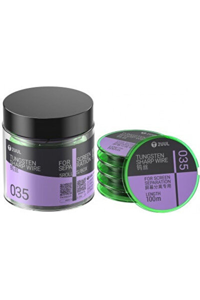 2uul Σύρμα Βολφραμίου Ws-035 0.035mm 100m Σετ 5 Τεμαχίων