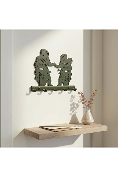 OEM Suport Chei Perete Decorativ Design Motocicliști Organizator Hol - Olive ...