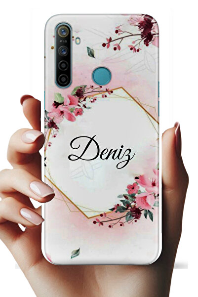 realme 5i / 6i Kılıf - İsimli Yazılı Kişiye Özel Kişileştirelebilir Kılıf Fol...