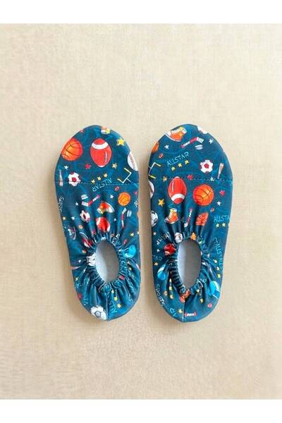 Walkids Non-Slip Sole Baby Kids Sea Shoes, Breathable Swimsuit Fabric Pool Sh...