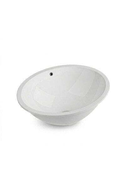 Tezgah Altı Lavabo 49x39 cm – Gömme Lavabo – Parlak Beyaz Seramik | 70SP25049