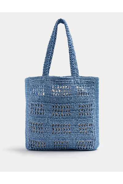 Marks & Spencer Hasır Tote Çanta