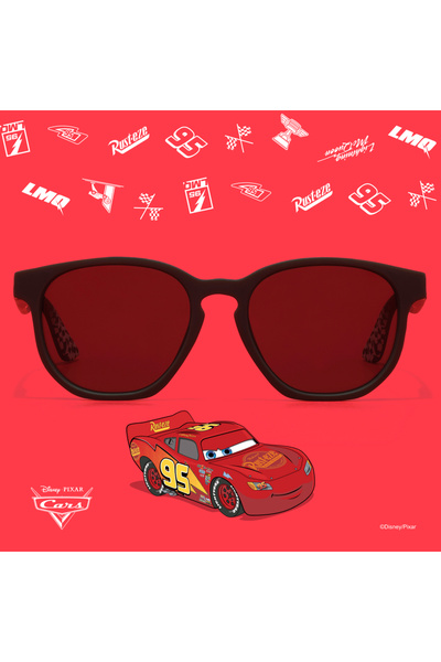 Babamio CARS RACE READY 4-8 years Sunglasses, Black