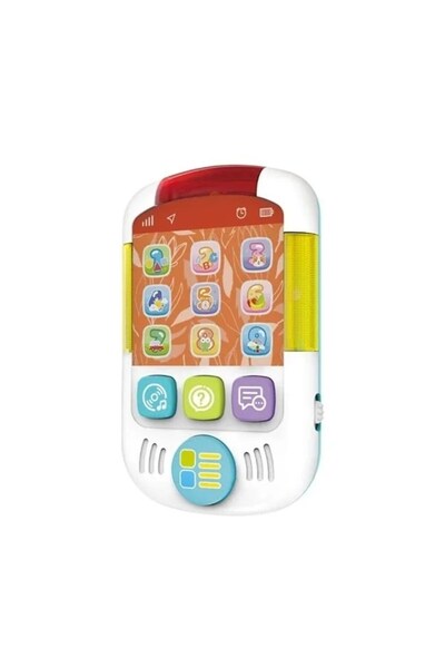 sallma Telefon interactiv educativ pentru bebelusi, ideal pentru stimulare au...