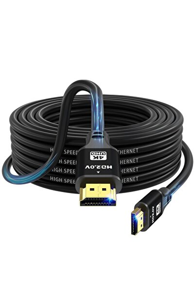 OEM Cablu HDMI 12m (HDMI 2.0, 18 Gbit/s) conexiune Ultra High Speed 4K@60Hz, ...