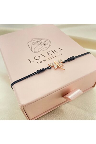 Lovera Jewellery 925 Ayar Gümüş Sertifikalı Rose Renk Yusufçuk Şans ve Sevgil...
