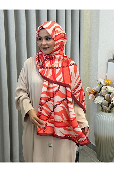 Sisley شال فسكوزي فلوش إليسا 75×190 فوشيا