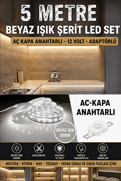 Cata Mutfak Dolabı Tezgah Üstü Tam Set/ Adaptörlü-anahtarlı Kullanıma Hazır/ ...