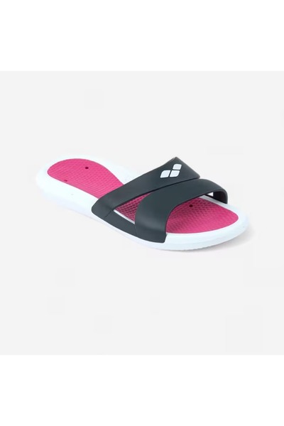 Decathlon Kadın Havuz Terliği - Beyaz/Pembe/Siyah - NINA