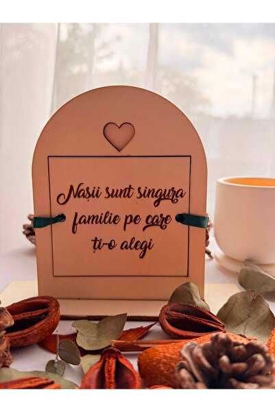 OEM Decorațiune din lemn gravată personalizat – Cerere specială pentru nași