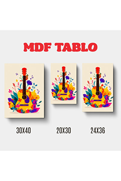 ZERYA Muzički instrumenti, motiv violine, dizajnirani zidni dekorativni MDF d...