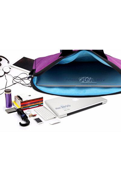 Mcstorey 12 Inch Tablet and Mini Laptop Bag 360 °   Protective Plush Lined Shoulder Strap Hand Carrying Case 32.5X2