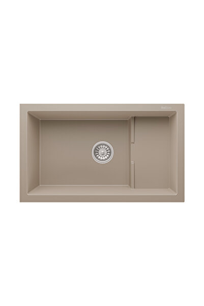 RealStone Patara P017 Granit Evye 770x460 mm Tek Göz Mutfak Evyesi - P017 Pat...