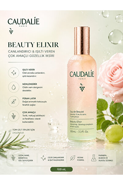 Caudalie Beauty Elixir Aromatik Kokuya Sahip Canlandırıcı, Işıltı Veren Çok A...