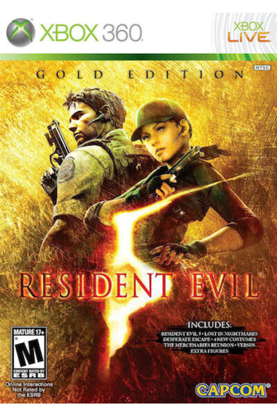 CAPCOM Resident Evil 5: Gold Edition Παιχνίδι Xbox 360